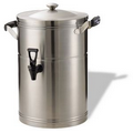 3 Gallon Round Stainless Steel Black Tea Dispenser